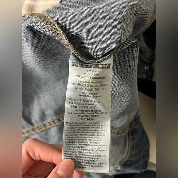 Noisy May Denim jacket sz S - Picture 6 of 6